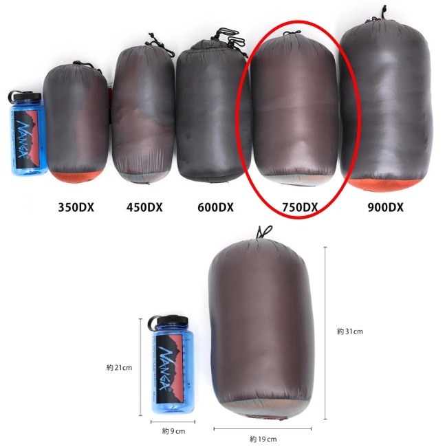 �ʥ� NANGA ��������ƥå��� �饤�� 750DX ���硼�� AURORA TEX light 750DX SHORT