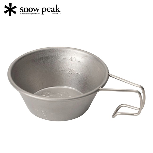 スノーピーク snow peak チタンミニシェラカップ 2024 SPRINGEDITION