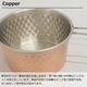 エンド AEND シェラカップ 350ml (コッパー) Sierra cup AJIRO 350ml (Copper) セカンドロゴ