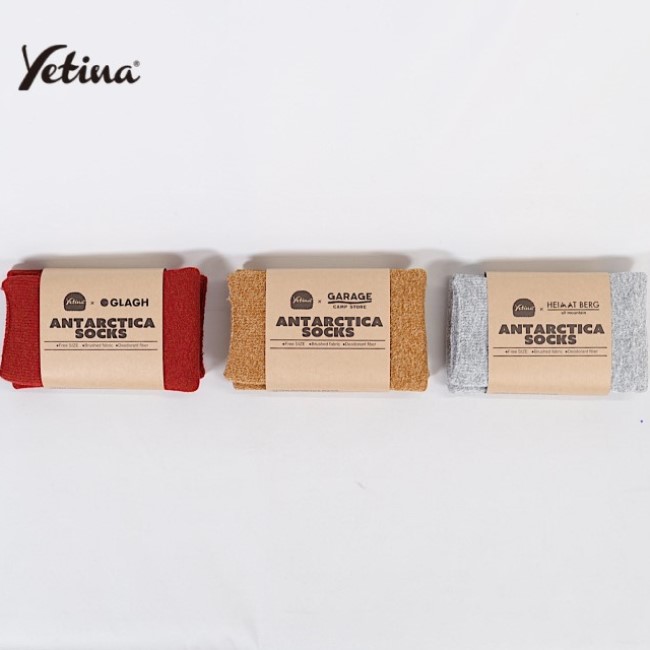 ƥ Yetina  Antarctica Socks short 2024ver  YetinaGarageCampStoreHeimatbergGLAGH