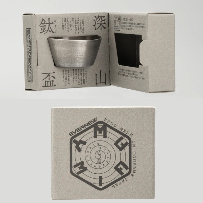 エバニュー EVERNEW 深山チタン盃 生