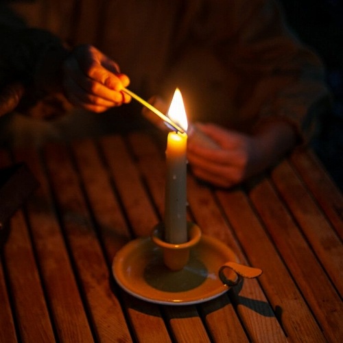 ファイヤーサイド FIRESIDE ピュアミツロウ テーパーキャンドル