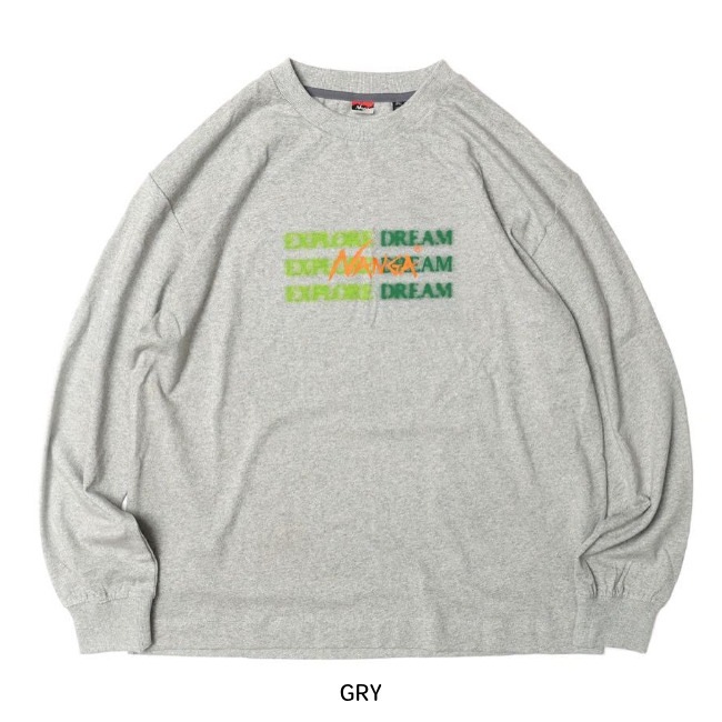�ʥ� NANGA ���� �������ץ����ɥ꡼����󥰥��꡼�֥ƥ��� EXPLORE DREAM L/S TEE