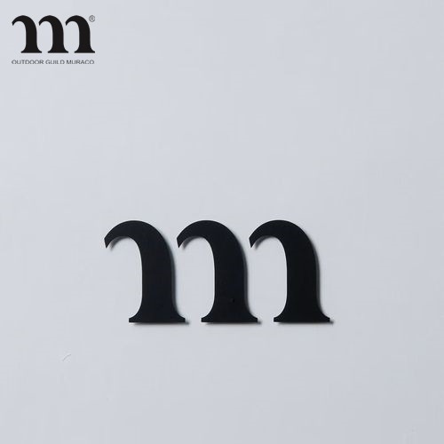 ��饳 muraco ���åƥ��󥰥��ƥå��� "m" STICKER NEW �֥�å� A005