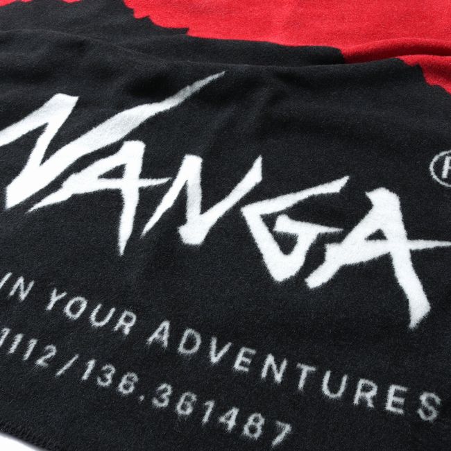 �ʥ� NANGA �ե졼��쥸������ȥ����֥�󥱥å� FLAME RESISTANT LOGO BLANKET