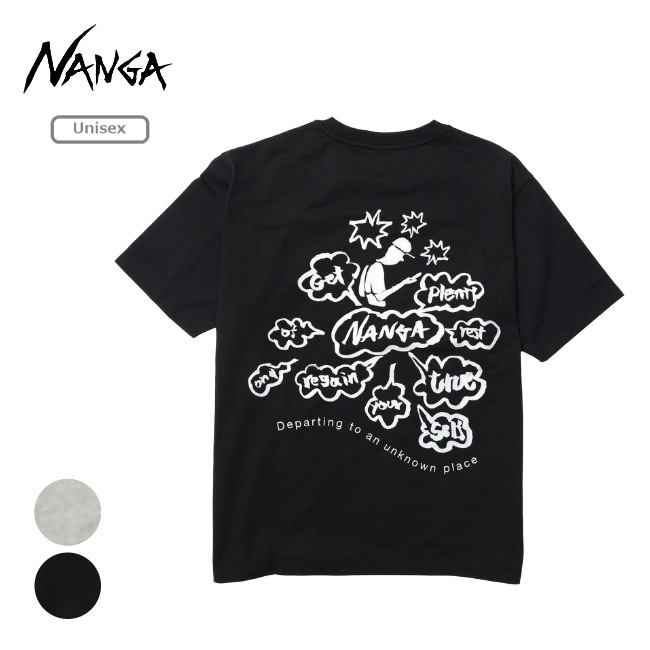�ʥ� NANGA �ǥѡ��ƥ��󥰥ƥ��� ��˥��å��� DEPARTING TEE Unisex