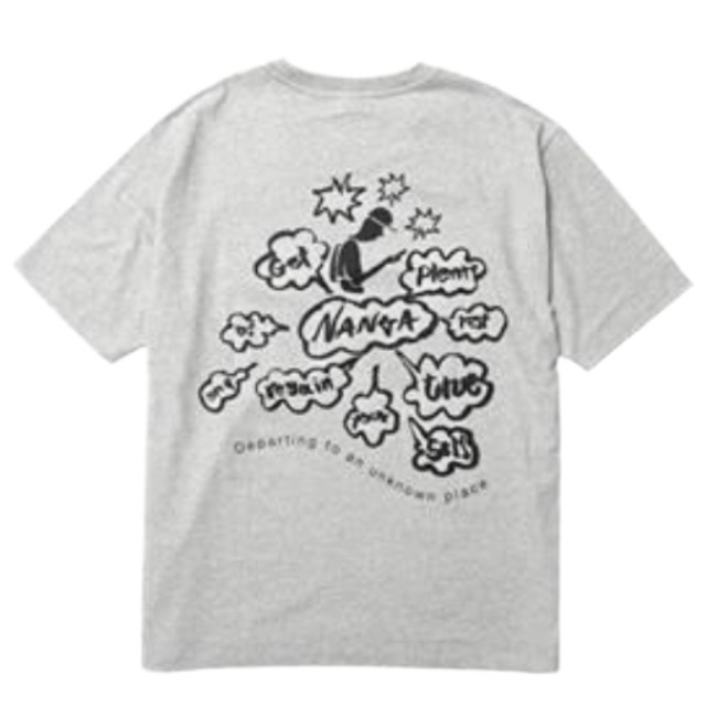 �ʥ� NANGA �ǥѡ��ƥ��󥰥ƥ��� ��˥��å��� DEPARTING TEE Unisex