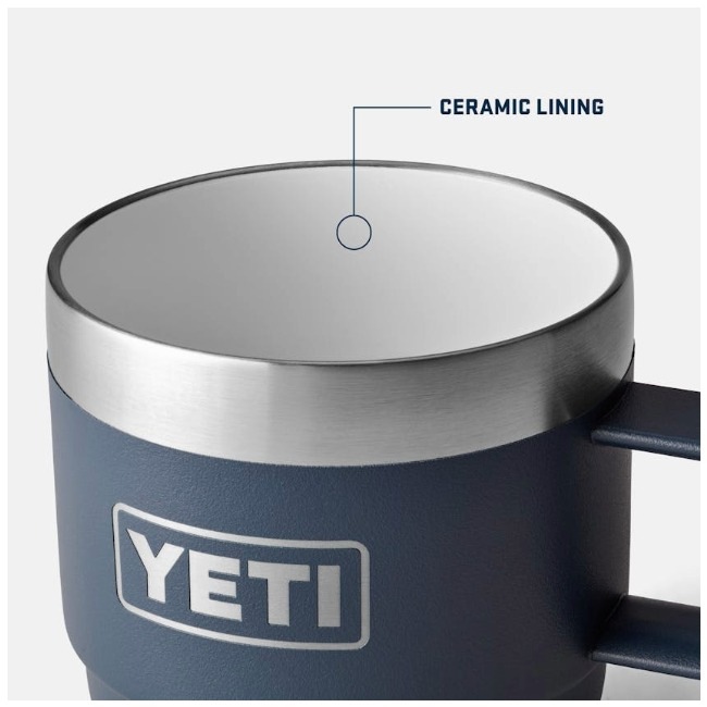 �����ƥ� YETI  ���֥顼 6���󥹥����å��֥�ޥ� 2�ѥå� RAMBLER 6oz Stackable Mugs 2PK