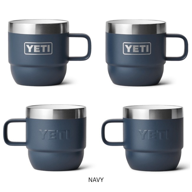 �����ƥ� YETI  ���֥顼 6���󥹥����å��֥�ޥ� 2�ѥå� RAMBLER 6oz Stackable Mugs 2PK