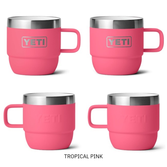 �����ƥ� YETI  ���֥顼 6���󥹥����å��֥�ޥ� 2�ѥå� RAMBLER 6oz Stackable Mugs 2PK