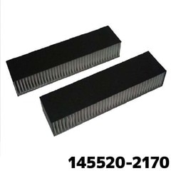 DENSO 交換用花粉除去フィルター (2個1セット) 適合モデル PFDNX-B PFDNX-W パワフルモデル専用 145520-2170