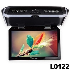 EONON 車載用フリップダウンモニター L0122 メタルグレー 10.1インチ 高画質10.1型 WSVGA液晶