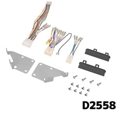 D2558 エーモン工業 取付キット ダイハツ ムーヴキャンバス 純正ナビ装着アップグレードパック付車 