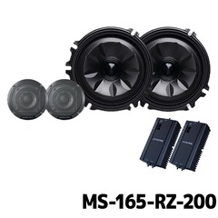 MS-165-RZ-200 アルパイン MetioSound ライズ/ロッキー(200系)専用メティオサウンド グリル色：ガンメタリック