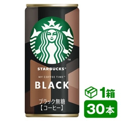 サントリー スターバックス MY COFFEE TIME ブラック 185g缶　30本入り(suntory Starbucks coffee)