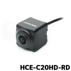 HCE-C20HD-RD アルパインカーナビ専用 HDRマルチビュー・バックカメラ ダイレクト接続タイプ（カメラ色:ブラック）