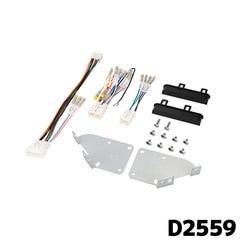 D2559 エーモン工業 オーディオ・ナビゲーション取付キット(ダイハツ ムーヴ用)
