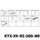 アルパイン 取付キット KTX-X9-RZ-200-NR ライズ ナビレディパッケージ付車用 9型カーナビ ビッグX 取付けキット