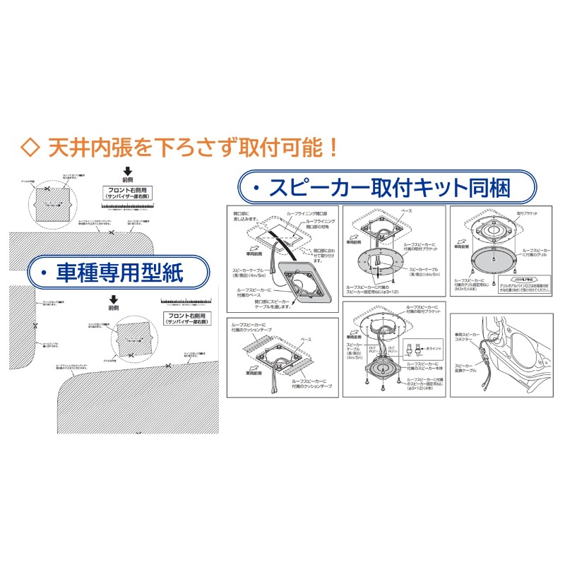 gmsk商品です MS-165-ROOX-45 アルパイン MetioSound ルークス(45系)専用 グリル色