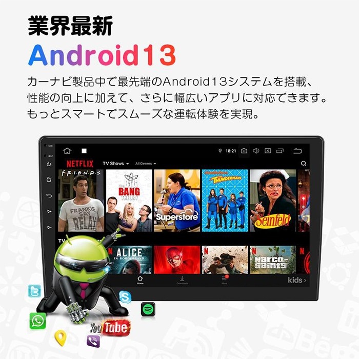 ڴָʡGA2198J+V0051 EONON ǥץ쥤ǥ ϥǥ塼ʡå 10.1 ɥ13 żηֺPC