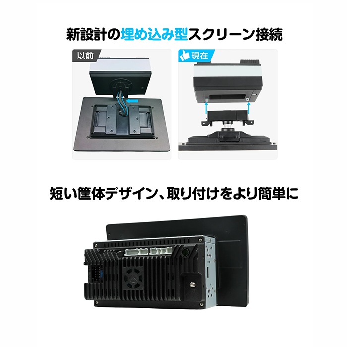UX7AJ-PLUS+V0056 EONON ディスプレイオーディオ OBD2セット 10.1