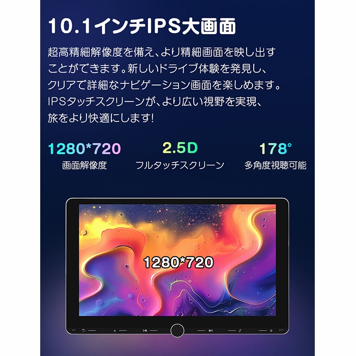 UX7AJ-PLUS+V0056 EONON ディスプレイオーディオ OBD2セット 10.1