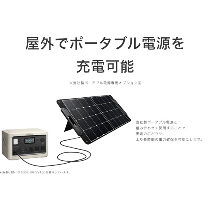 BH-SV100 KENWOOD ���󥦥å� �ݡ����֥륽���顼�ѥͥ� 100W Victor