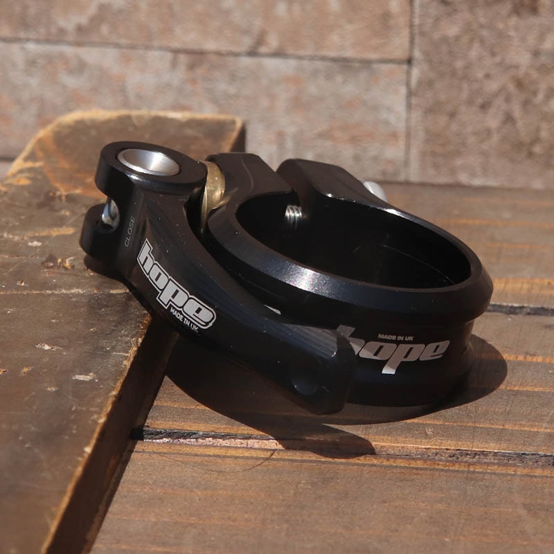 RIDEA◆高級シートクランプ◆40mm◆DAHONやBIRDY等に◆ブラック◆USED美品◆送料無料 100円クーポン有り RIDEA リデア Seat Post Clamp Q⁄R