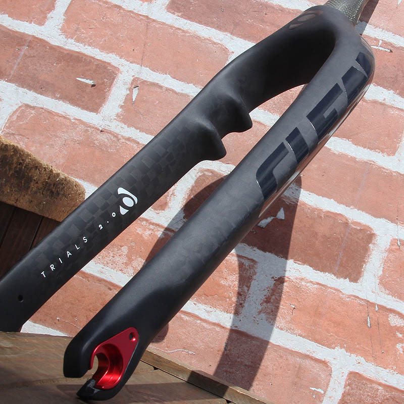 Clean 2.0 トライアルバイクディスクブレーキフォーク アルミ製