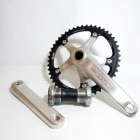 SRAM OMNIUM CRANK SET SILVER