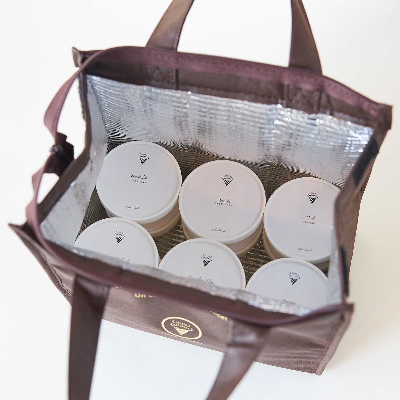 GELATO NATURALEオリジナル保冷バッグ