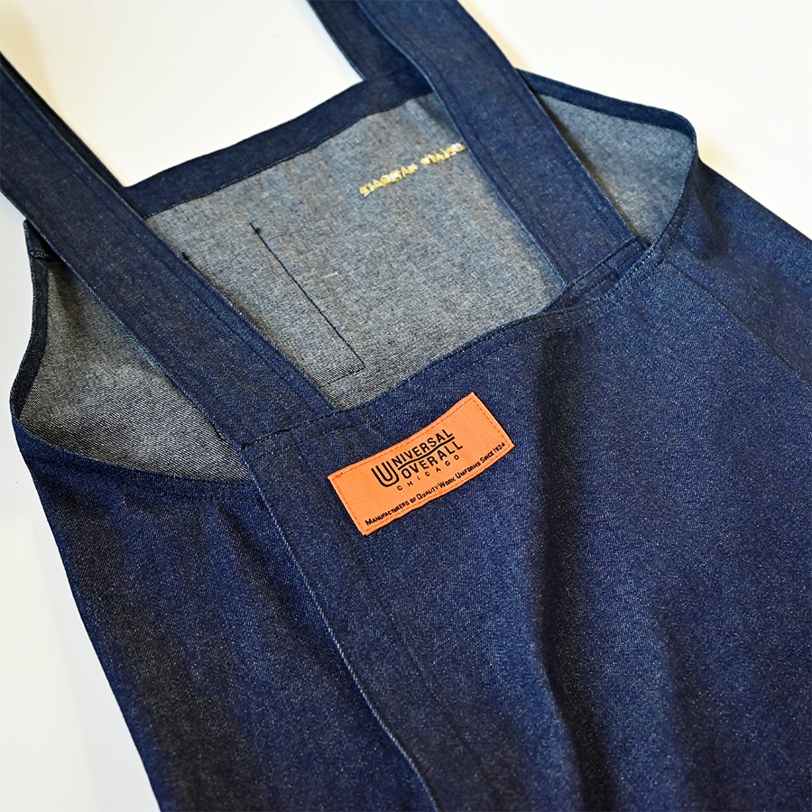 【限定商品】_ KATAKAKE エプロンオリジナル　8.5oz デニム インディゴ　綿100%