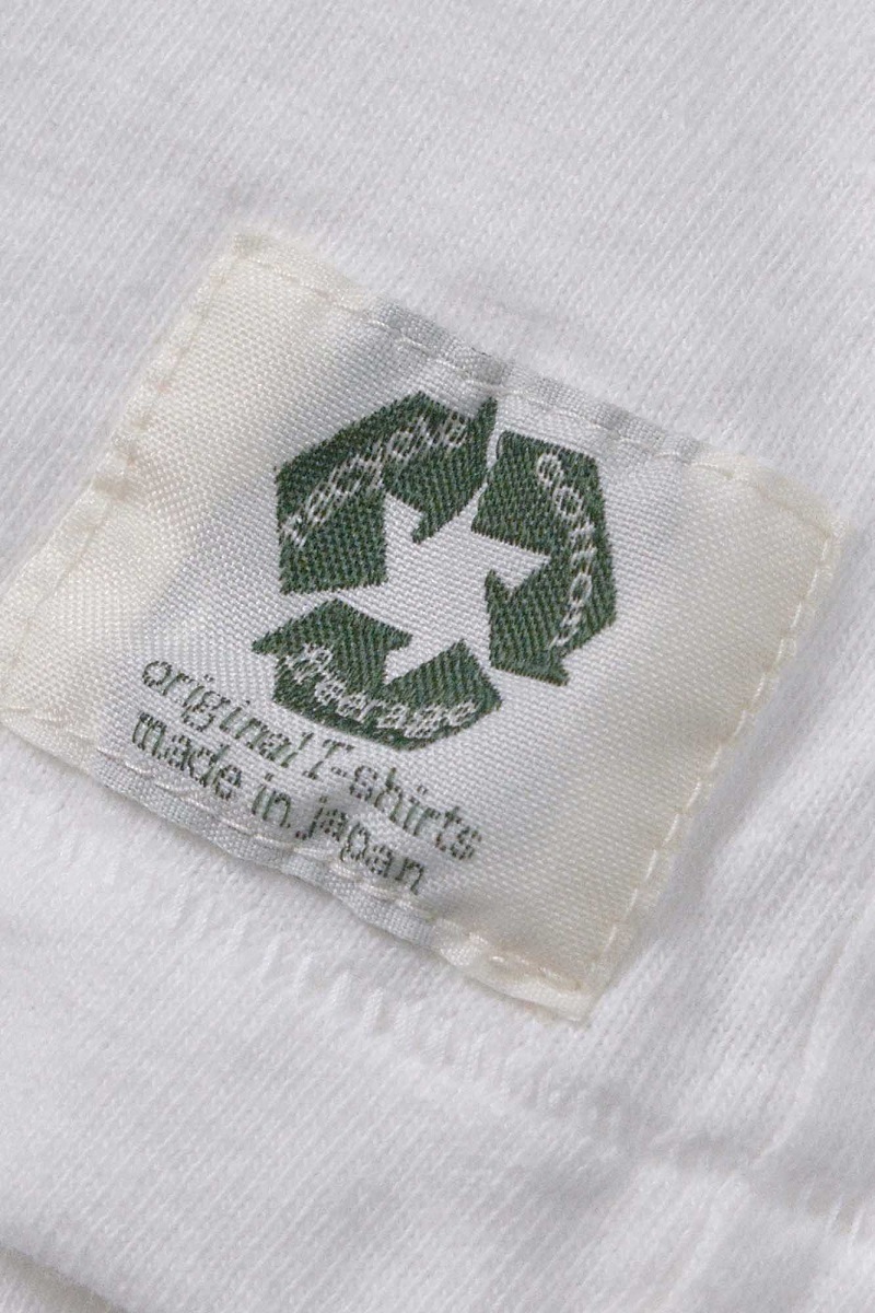 GELATO NATURALE オリジナル リサイクルコットン Tシャツ プレミアムミルク