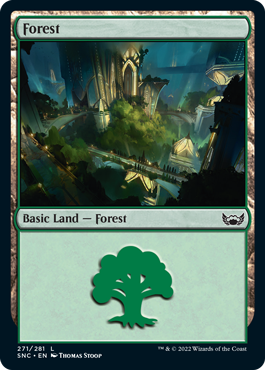 EN】 森(271)/Forest 【SNC】【土地/L】 | ニューカペナの街角,基本