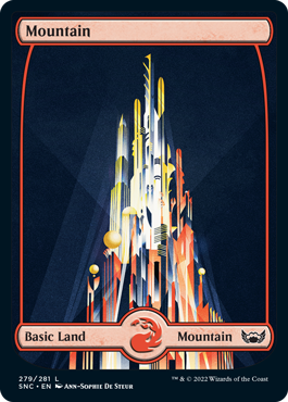 APAC1)《山/Mountain》(Illus.Heather Hudson)[APACランド] 土地