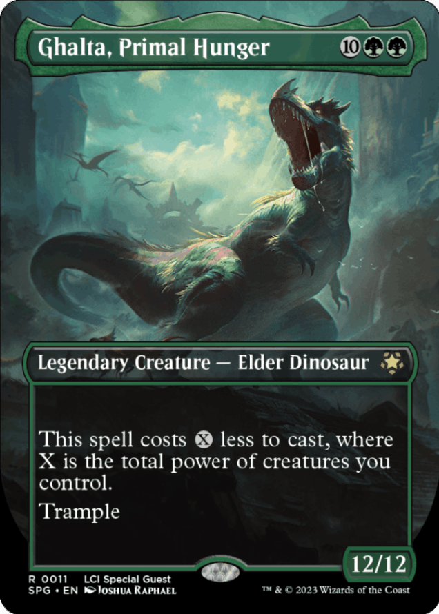 MTG 原初の飢え、ガルタ プロモfoil 日本語4枚セット 原初の飢え、ガルタ