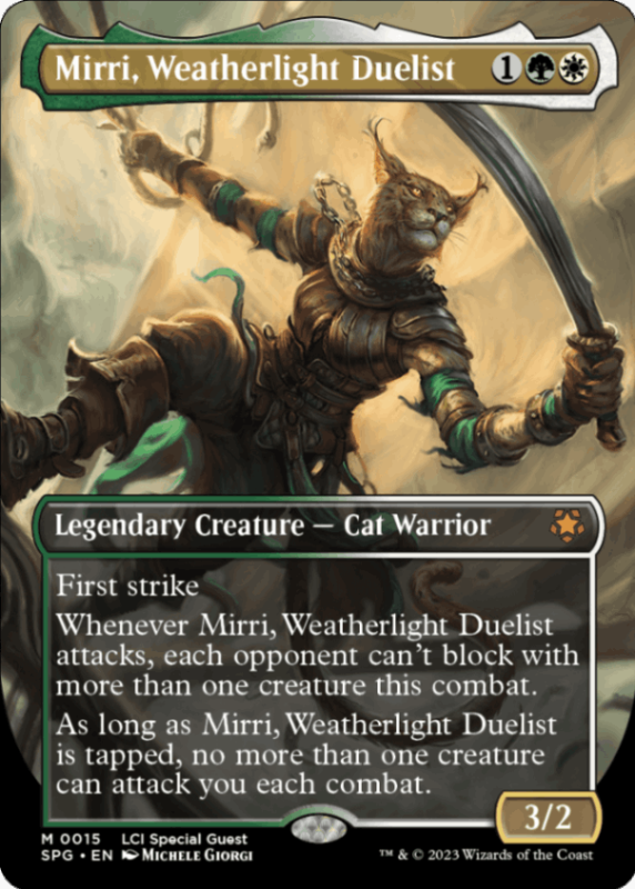 ENۡFoilۡ饤ȤηƮԡߥ꡼/Mirri, Weatherlight DuelistSPGۡ¿/M