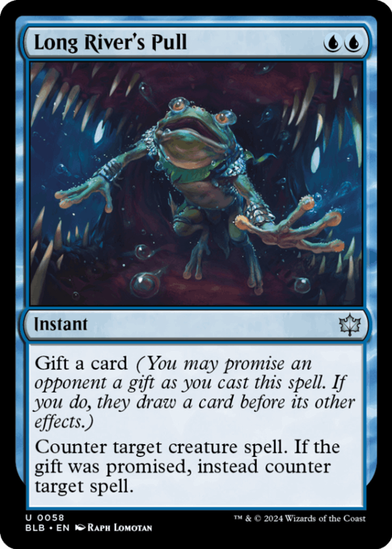 ��EN�ۡ�Foil�ۡ�Ĺ��ΰ�������/Long River's Pull����BLB�ۡ���/U��