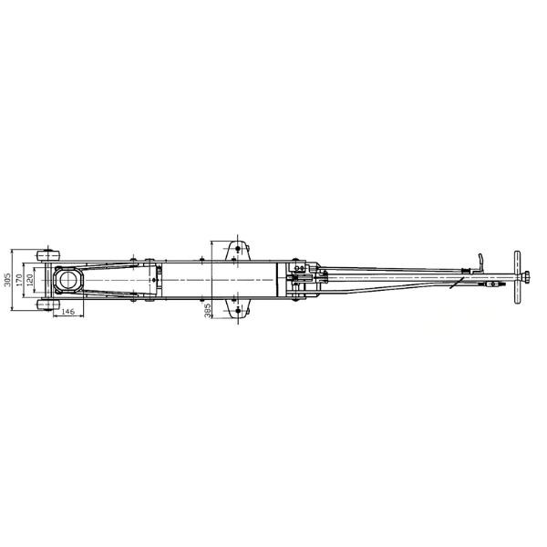 マサダ製作所 ASJ-50M 5TON エアーサービスジャッキ 手動式 エアー兼用