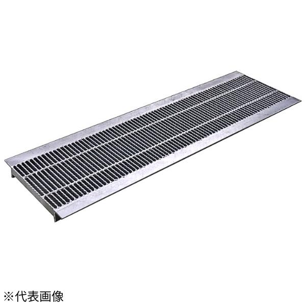 中部コーポレーション V1HU-332-30 U字溝用スチールグレーチング 歩道