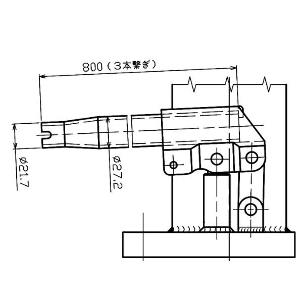 マサダ製作所 MH-20PP 20TON ポート穴付油圧ジャッキ｜現場にGO