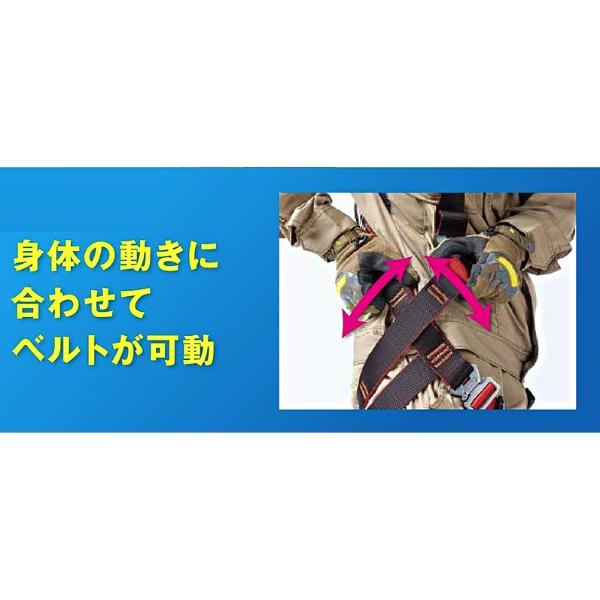 藤井電工 レヴォハーネス ツインランヤード付 TH-508-2NV93SV-OT M