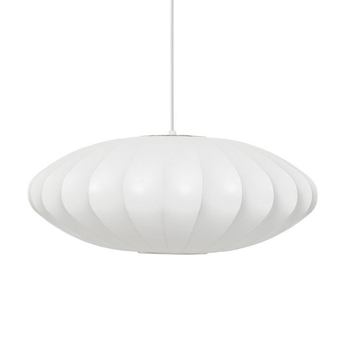 ジョージ・ネルソン ペンダントライト バブルランプ Saucer Lamp Mサイズ リプロダクト デザイナーズ 家具 tim-000678|ペンダントライト|ライト・照明