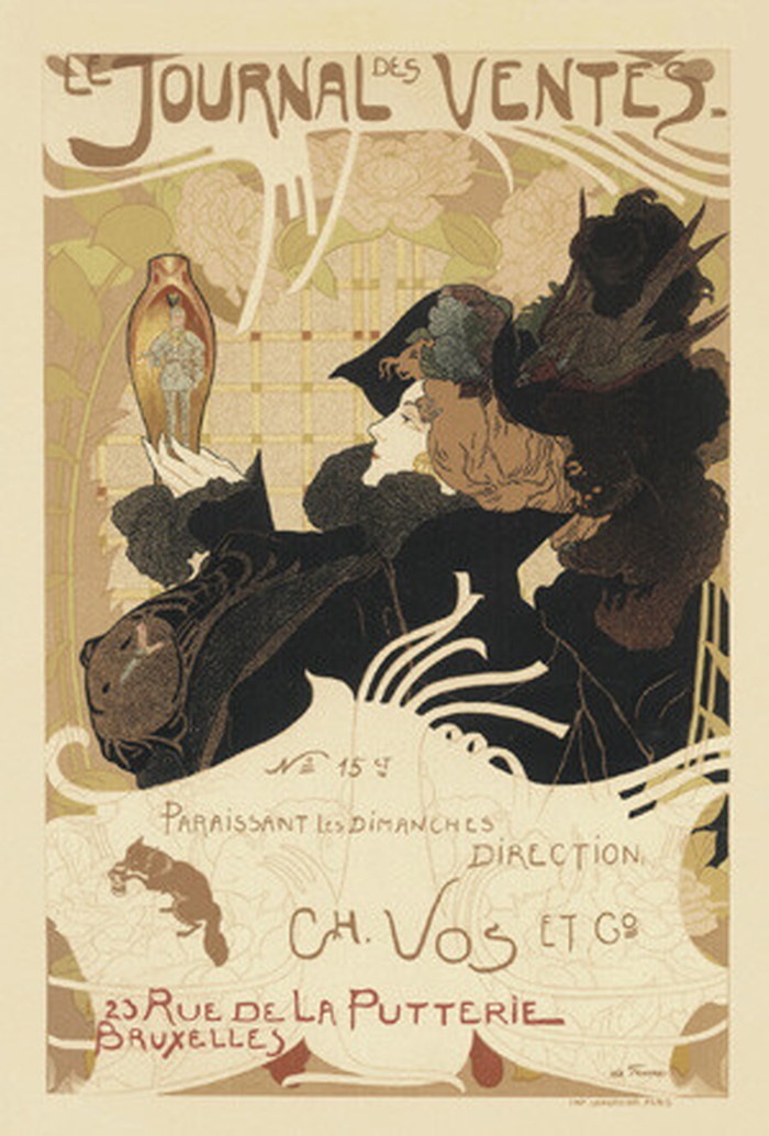アンティークポスター Pシート B4 CLASSIC POSTER 257x364mm ZCP-60068 bic-7221704s1|あ〜い|アート・絵画