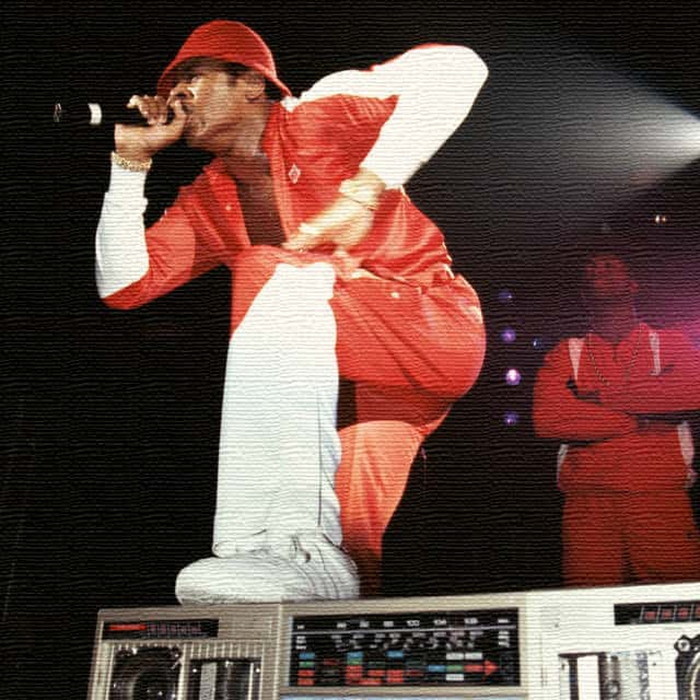 デニス モリス LL クール J Dennis Morris LL Cool J Mサイズ 30cm×30cm アートパネル ファブリックパネル アートボード インテリアパネル 壁掛け 日本製 ラッピ