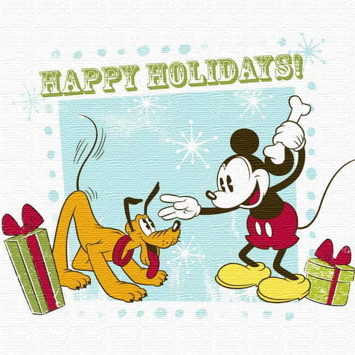 ミッキー プルート ディズニー Mickey Mouse Mサイズ 30cm×30cm アートパネル ファブリックパネル アートボード インテリアパネル 壁掛け 日本製 ラッピング付き lib-dsn