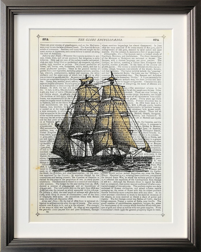 アートフレーム マリオン・マコネギー Marion McConaghie Set Sail IMM-62125 bic-9129580s1|ほ〜ま|アート・絵画