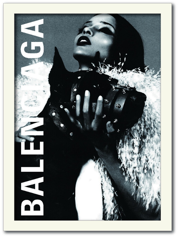 バレンシアガ BALENCIAGA Fashion Photography series2 FS-1010WH-A4 フレームカラー：ホワイト サイズ：A4 kar-10130559s2|は|アート・