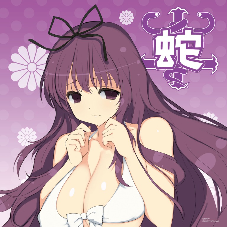 閃乱カグラ SHINOVI MASTER -東京妖魔篇-/乳魂クッションカバー 紫｜あ