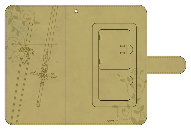 魔剣グラム&オルタ　手帳型スマートフォンケース とある魔術の禁書目録III 手帳型スマートフォンケース